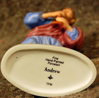 Franklin Mint The Last Supper Porcelain Figure Andrew