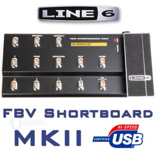 Line 6 FBV Shortboard MKII FBVSB Guitar Amp Footswitch