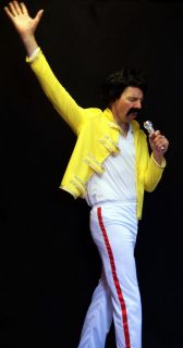 Freddie Mercury Queen Fancy Dress Costume All Sizes