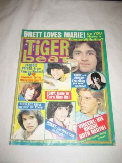Tiger Beat V.11 #7 Apr. 1975 Freddie Prinze Donny Osmond Robby Benson