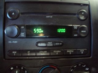 2007 2008 Ford F150 F 150 Stereo CD Player Am FM Radio