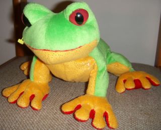 Webkinz Tree Frog Ganz Plush Stuffed Animal Toy 065810351421