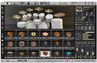 Fxpansion BFD2 Full Virtual Acoustic Drum Sample Library BFD 2 Mac PC