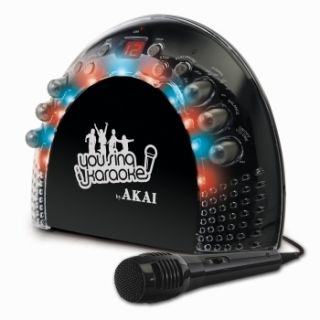 Akai Portable CD G Karaoke System with Light Effects Model KS 201