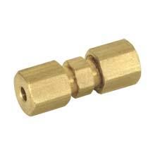 16OD Compression Union Lead Free Coupling Brass Compression Fitting