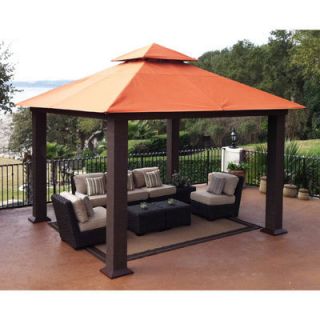Outdoor Patio 12x12 Gazebo Canopy w Sunbrella Top