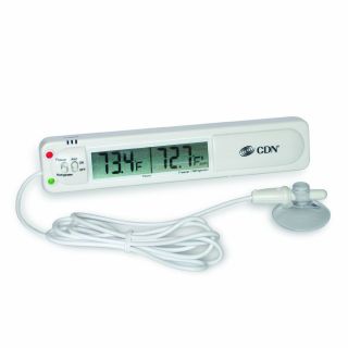 CDN Audio Visual Refrigerator Freezer Alarm Thermometer Temperature