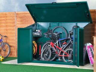 Bike Storage Cycle Shed 2M Wide Secure Outdoor Bicycle Shelter Storage