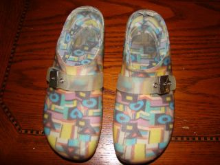 Dr Scholls Plastic Slip on Gardening Shoes Womens Size 8