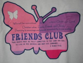 Missionettes Friends Club T Shirt