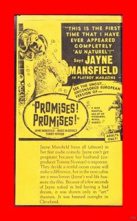 Promises Promises Jayne Mansfield Uncensored Classic