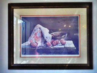 Fried Pies Framed Donny Finley Numbered Signed Print Limited Edition