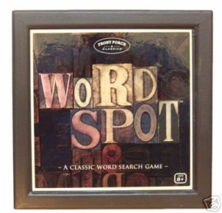 Word Spot Word Search Game by Front Porch Classics New