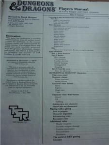 1983 SC Lot of 2 TSR Dungeons Dragons Player Manual Dungeon Masters