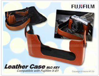 Genuine Fuji Fujifilm BLC XE1 Leather Case For X E1 XE1 Camera