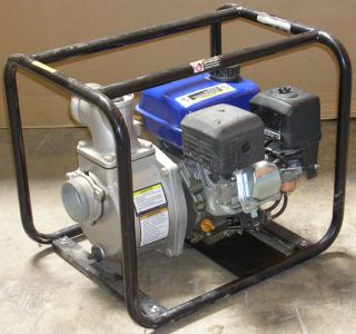 5hp, 212cc gas powered water pump, recoil start, 3 inlet and outlet