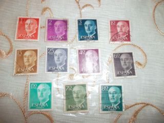 Generalissimo Francisco Franco 1939 75 RARE Stamps 11