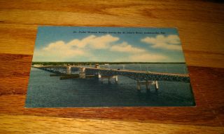 Fuller Warren Bridge St. Johns River Jacksonville Florida New Vintage