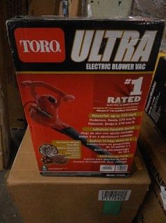Toro 51609 Ultra 12 amp Variable Speed (up to 235) Electric Blower