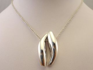 sterling silver tiffany co frank gehry necklace 16