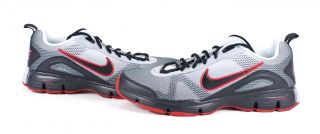 Nike Dual Fusion TR II Mens Dark Gray Red Running Shoes Sneaker