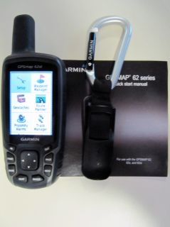Garmin GPSMAP 62St 2 6 Inch Handheld GPS Navigator Mint Condition