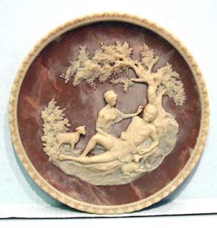 Franklin Mint Incolay Stone Plate Romantic Poets 2