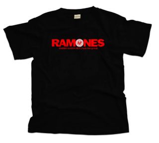 Ramones Gabba Hey New Music RARE Black T Shirt All Size
