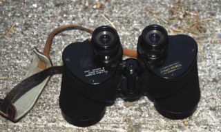 Bausch Loomb 7X50 Binoculars US Bu of Ships 1943