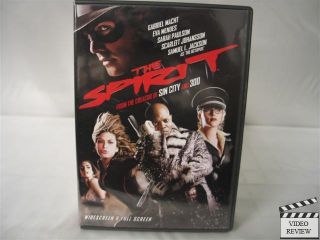 The Spirit DVD WS FS Gabriel Macht Samuel L Jackson 031398108436