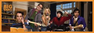 The Big Bang Theory Rock Johnny Galecki Jim Parsons TV Series Poster