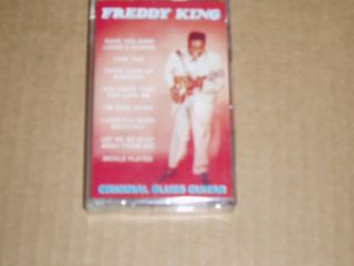 Freddy King Original Blues Guitar Cassette New