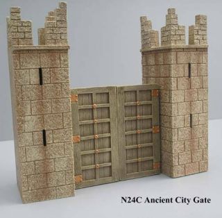  JG Miniatures Diorama Ancient City Gate N24C