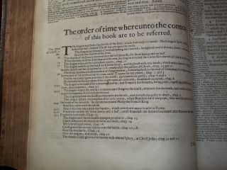 1672 Folio King James Bible w Geneva Notes Reformers Fine Leather