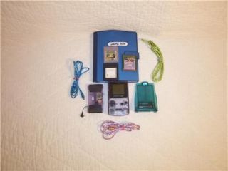 Nintendo Game Boy Color Game Console Bundle 1998 3 Games Accessories