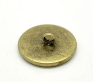 30 Bronze Tone Cabochon Setting Cover Buttons 16mm(fit 14mm)