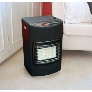 kw CALOR GAS PORTABLE CABINET FREE STANDING HEATER FIRE BUTANE