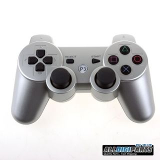 Bluetooth Wireless Game Controller for Sony PlayStation3 PS3 Silver