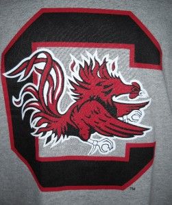  University of South Carolina Gamecocks Long Sleeve Gray T Shirt