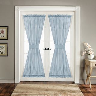  Blue 72 inch Sonora Door Panels Set of 2 French Door Panels