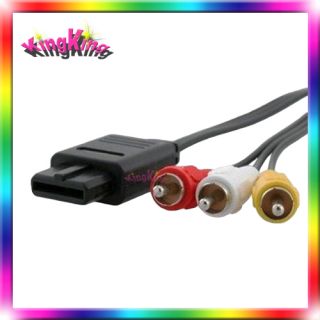 RCA AV TV Video Cord Cable for Nintendo 64 N64 GameCube