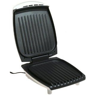 GEORGE FOREMAN GR26CB XL FAMILY SIZE INDOOR GRILL with COOKBOOK