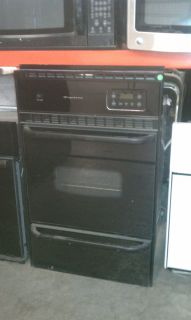 Frigidaire 24 Black Single Wall Oven with Warming Drawer FGB24L2ABA