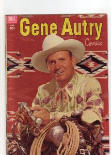 Gene Autry 64 1952 Dell TV Western Comic Saddle Spur
