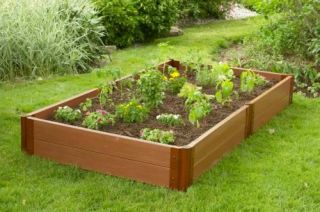 New Raised Vegetable Garden Flower Bed 4x8X12