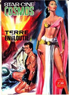   COSMOS French B W movie comic George Pal ATLANTIS THE LOST CONTINENT