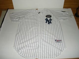   MAJESTIC Athletic YANKEES Jersey 2 Size 54 George Steinbrenner Jeter