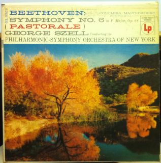 GEORGE SZELL beethoven symphony no 6 pastoral LP Mint  ML 5057 CBS 6