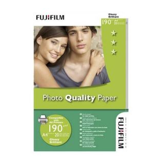 50 Sheets High Quality Fujifilm 190 GSM Digital Photo Paper A4 Gloss