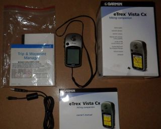 Garmin eTrex Vista CX Handheld GPS Receiver